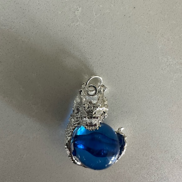 marble dragon pendent. - Picture 6 of 6